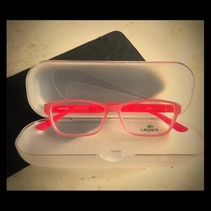 Brand new! Original Pink Lacoste glasses